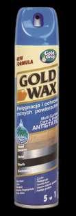 GOLD WAX FURNITURE CARE SPRAY Innovative preparations for furniture care and polish that