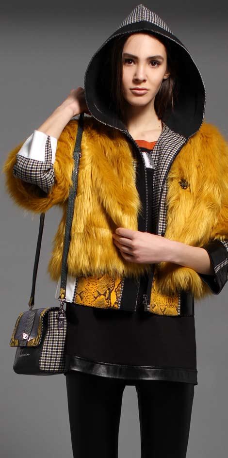 faux fur jacket xga5165u1 coat with hood xiw5129c1 quited gilet xpm5244u1