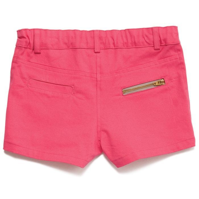 ZIP SHORTS AW1248 Twill shorts with zip at back