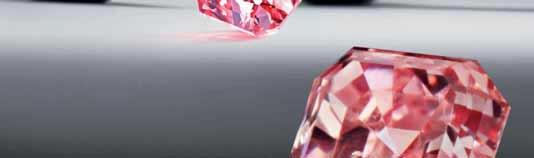 Three-quarters of Argyle s pink diamond production weighs less than.25 of a carat.