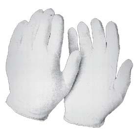 Cotton nspection Gloves Bleached cotton jersey Soft & hypo-allergenic Eliminates scratching Handle hotter parts sooner Prevents transfer of hand oils Disposable & recyclable Sizes to