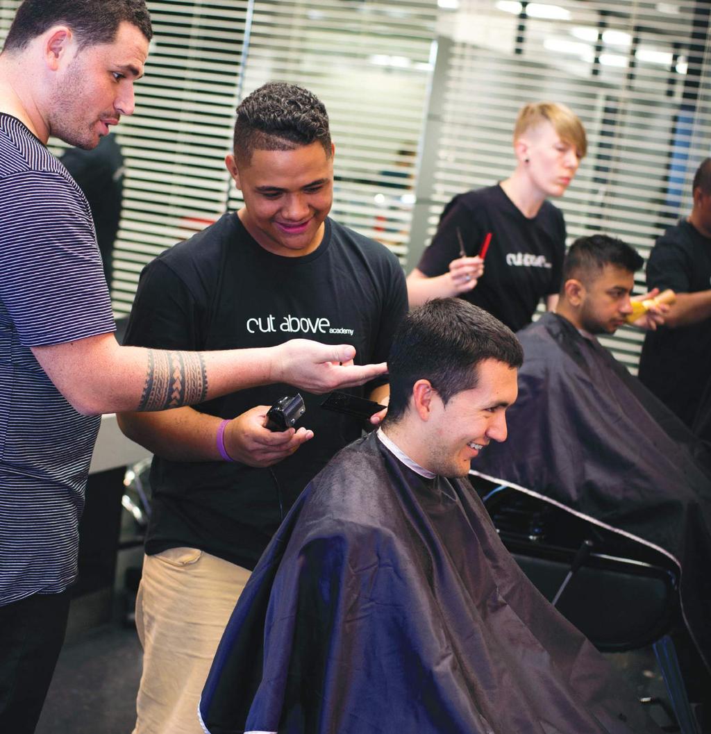 barbering courses Barbering Essentials Level 3 Learn the old and the new school We teach the full spectrum of barber skills so you can work on a wide range of clients.