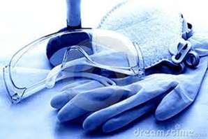 Personal Protective Equipment When handling chemicals, PPE might be required such as: Safety glasses/ goggles Gloves
