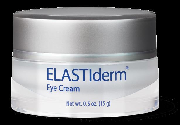 ELASTIderm Eye Serum ELASTIderm Eye Cream Bi-mineral Complex, Malonic Acid, Caffeine Bi-mineral Complex, Malonic Acid Targeted eye serum that utilizes a soothing,
