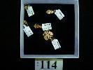 114 9CT GOLD CHARMS / PENDANTS - EAGLE, GOLD