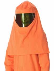 Flame Retardant & Arc Flash Protective Switching Hoods ARC FLASH HOOD Common All ARCplus arc flash hoods are sewn with Kevlar thread Replaceable wide arc rated anti-fog tinted lens, 10 x 20 viewing