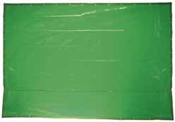 PVC Welding Curtain with Cable Ties PVC Welding Curtain with Cable Ties (Green) Manufactured from translucent Unsupported PVC Formulated to absorb ultraviolet radiation Heat sealed seams on all sides