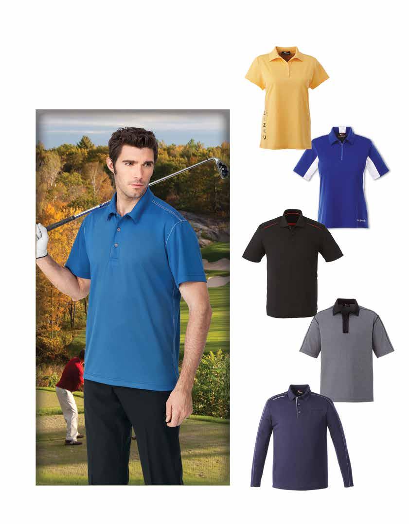 V Custom Style POLO to view our full line of custom polo products, please visit our website GS237 (ladies) Featured in: Cool Mesh - 100% polyester GS245 (ladies) Featured in: Pinhole Mesh - 100%