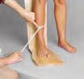 This measurement above the ankle bones is especially important for selecting the stocking size, because the
