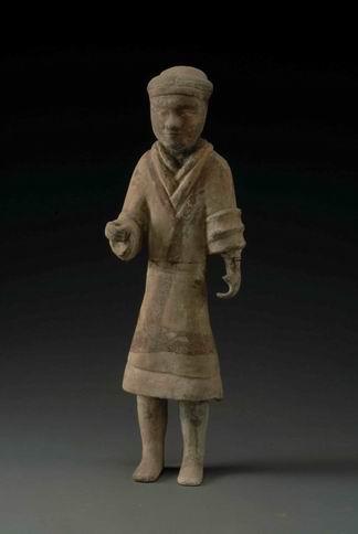 83. Inventory number: Yang-1153 Object title: Painted infantry figure Dimensions: Height 48cm; Width 14.