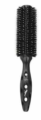 YS CARBON TIGER PIN/BRISTLE RADIAL BRUSH Lightweight anti-static carbon coated