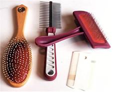 Basic grooming of animals There are so many different types of animal coats that the selection of appropriate brushes and combs becomes a complex issue.