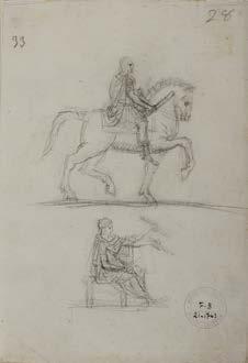 10. Studies for the Equestrian Monument to Charles III of Naples and for