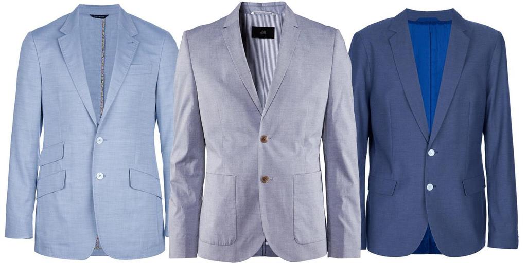 Blazers are usually lined with polyester, satin or silk none of which breathe well. This traps heat in the layer between the fabric and the lining.