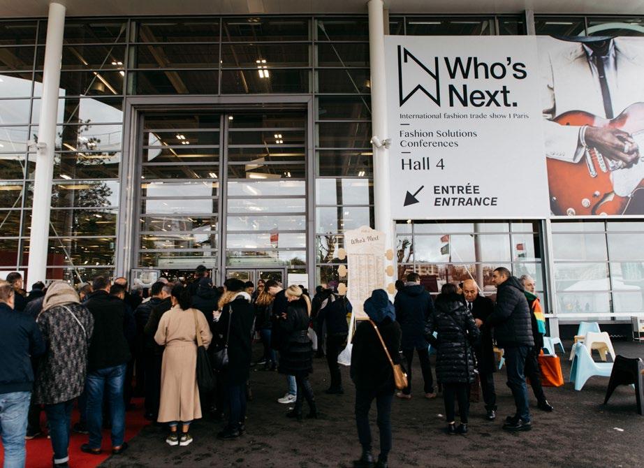 JANUARY 2018 EDITION REVIEW A good mood and positive atmosphere at the 2018 Who s Next and Premiere Classe trade shows After an edition where jazz encountered sapeurs, Who s Next and Premiere Classe