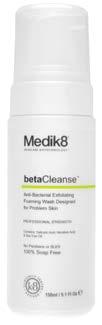 ACNE Medik8 beta range has been specifically designed to target the concerns of: Adult acne Teenager acne Oily skin Whatever your skin concerns, Medik8 beta range will help you fight effectively