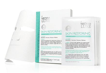 CUSTOMER TESTIMONIALS After using the Skin Restoring Mask, my skin felt great! I absolutely noticed a difference. My skin was much smoother and way more moisturized I love this mask.