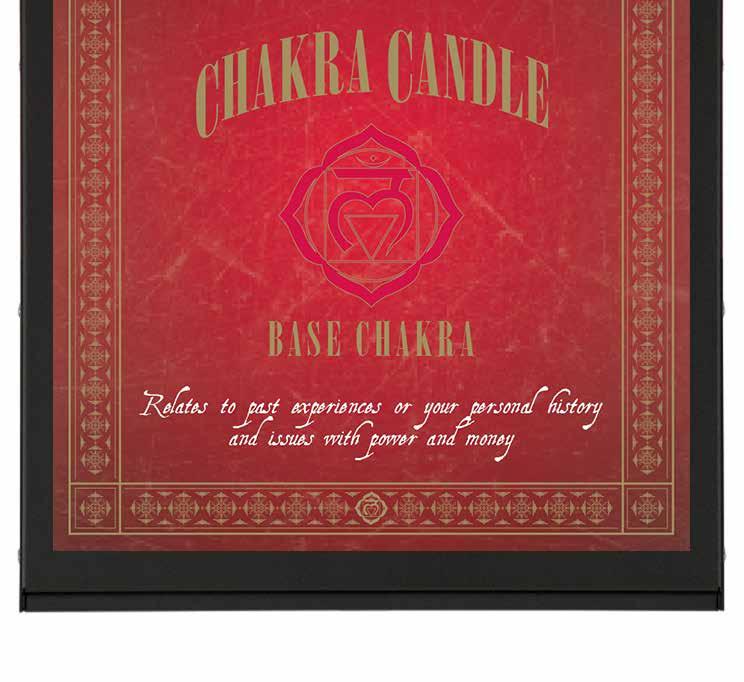 The key is to understand where in the body we hold on to past pain or resentments. Select the colour or smell from each chakra candle, then see how the interpretation relates to your situation.