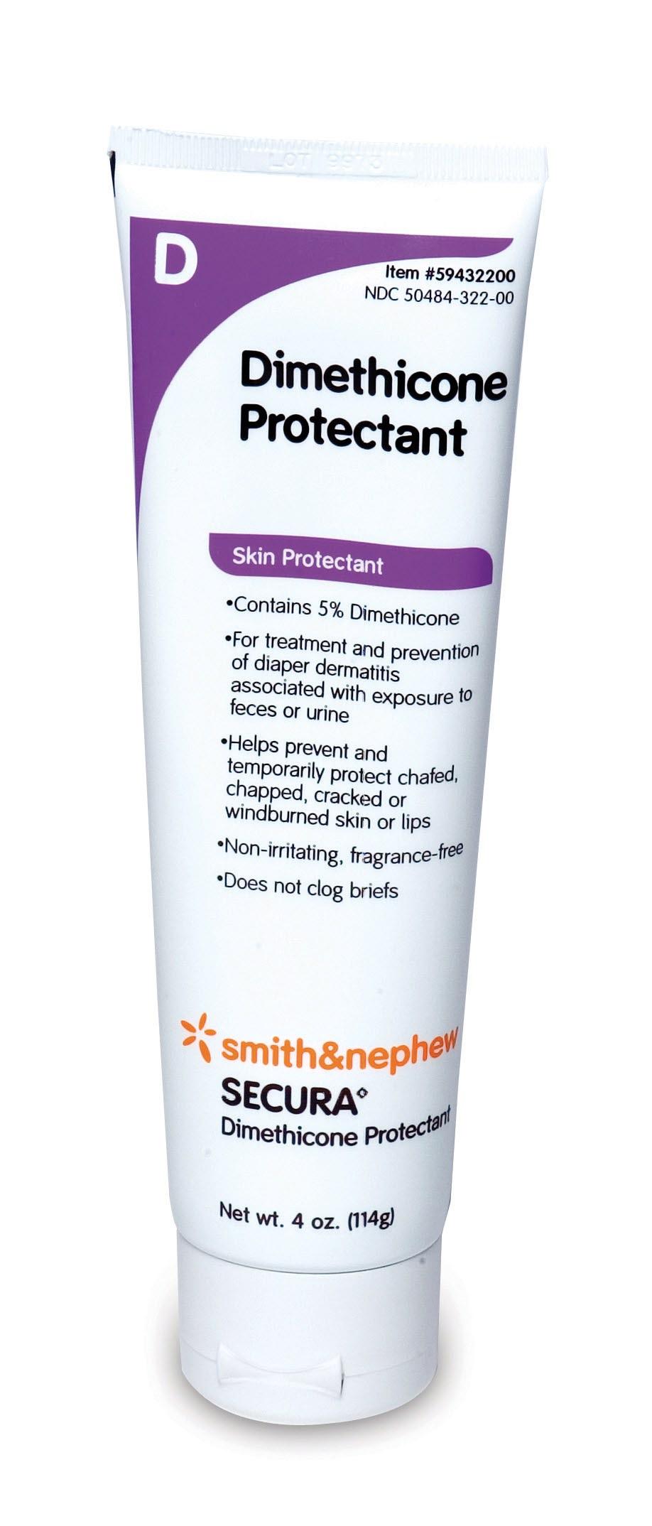Protective Ointment SECURA Contains 98 percent Petrolatum Helps prevent and treat minor skin irritation associated with incontinence Protects and relieves chafed, chapped or
