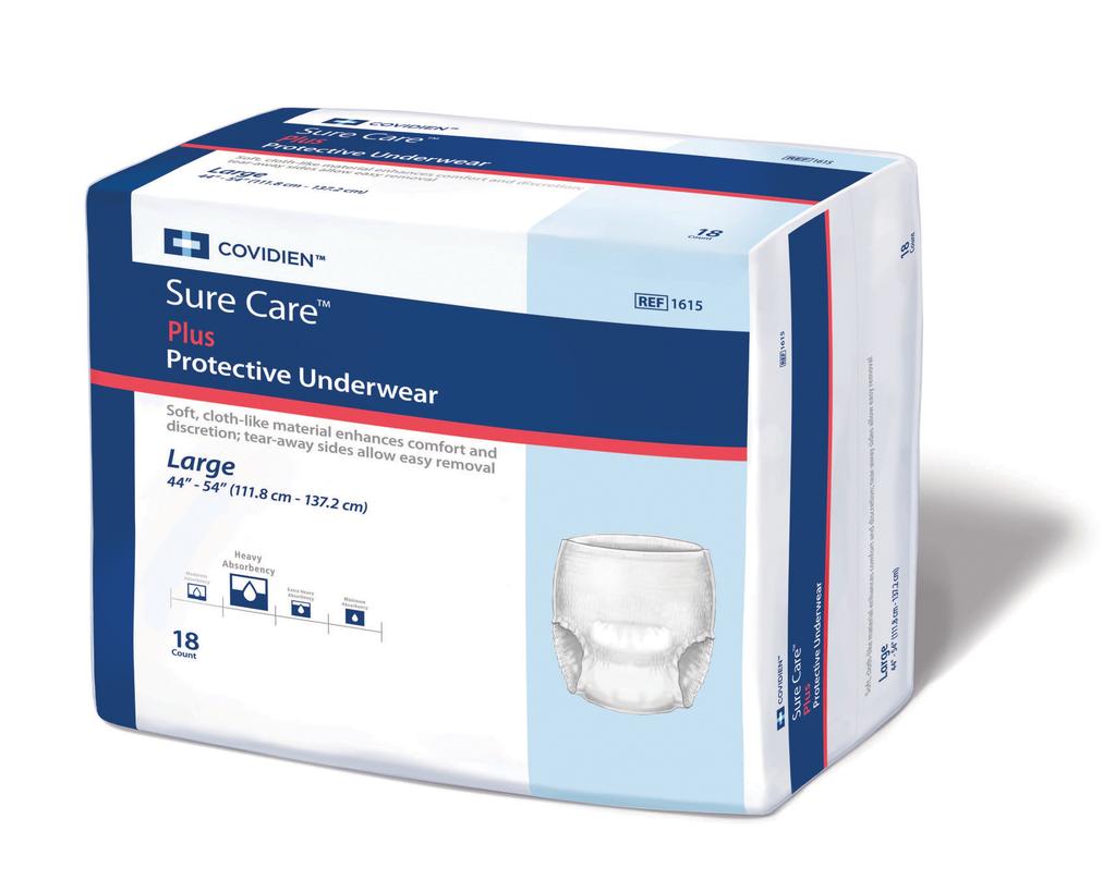 heavy bladder incontinence protection for men or women Super absorbent core quickly locks in fluid and neutralizes odors Quiet, soft material protects against leaks to keep