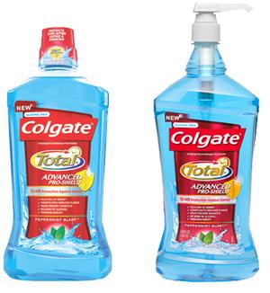 Help Shield Your Practice with Colgate Total Mouthwash Features 0.
