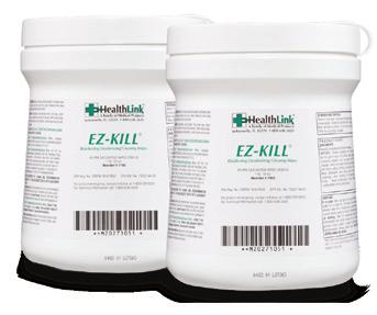 spray and 1 gallon spray refill EZ-KILL DISINFECTING CLEANING WIPES Cleans, disinfects and deodorizes Contains a