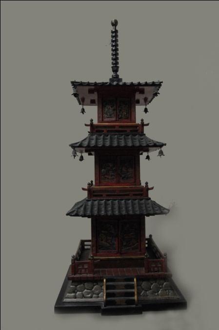 Pagoda,Wood,