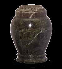 Urn 3 lines WHITE P5022 10 1/2" 8 1/2" Urn 3 lines SALL