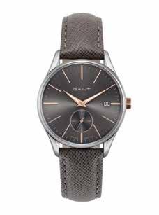 GANT TIME WOMEN S COLLECTION 2018 LAWRENCE LADY NEW GT067001 GT067002 119,- EUR 129,- EUR GT067005 GT067006 129,- EUR 129,- EUR Functions: 3 Hands, Small Second & Date Case Diameter: