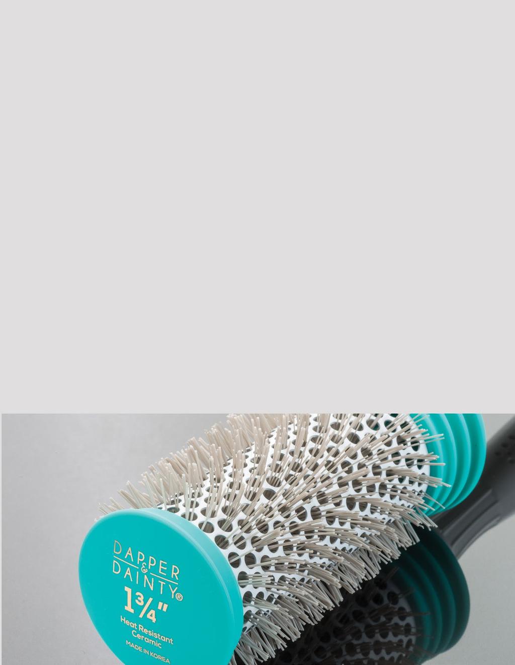 ergo grip THERMAL Collection breathable, light & volumizing Get the volume you always wanted with these ceramic barrel brushes.