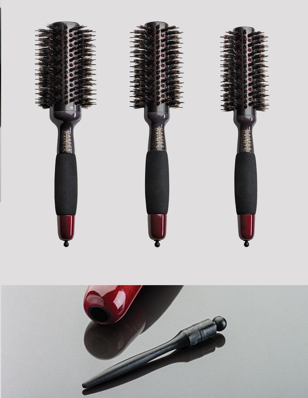 #80045 Monster Flow Professional Ceramic Ionic Vented Wooden Thermal Brush barrel Size: 3 3/8 #80046 Monster Flow Professional Ceramic Ionic Vented Wooden Thermal Brush Barrel Size: 3 #80047 Monster