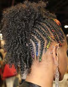 In addition, damaged hair should not be braided since it will further stress the hair.
