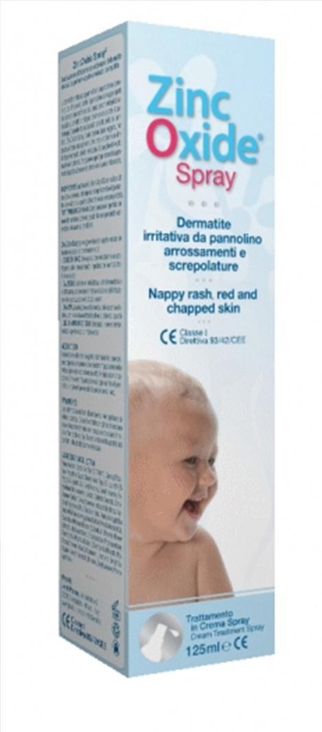 ZINC OXIDE CREAM SPRAY Treatment of nappy rash, adjuvant in inflammatory epithelial conditions and skin restoration in case of dermatitis, eczema, acne, abrasions, surface wounds, sunburns, bed sores.