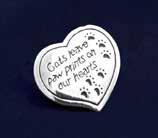 on Our Hearts. Pin is approximately 1 x 1 inch. Comes in an (PPP-07C) Qty: 27/pkg.