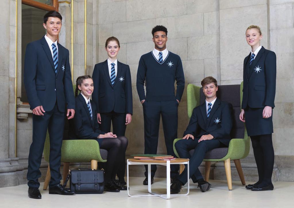 The collection TAILORED STYLE, PROFESSIONAL APPEARANCE In our quest to create a suit that looks good and feels great, Head of Design, Emma Robertson has researched both the needs of students and