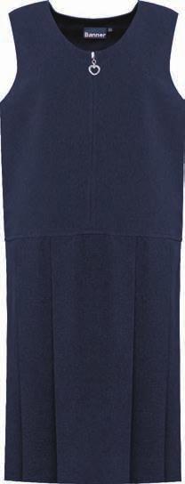 Pinafore Novelty charm on zip Fully lined bodice 65% Polyester / 35% Viscose Black,