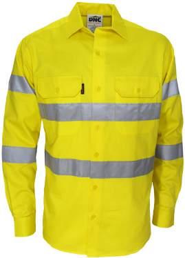 3545 HIVIS 3 WAY VENTED X BACK & BIO- MOTION TAPED