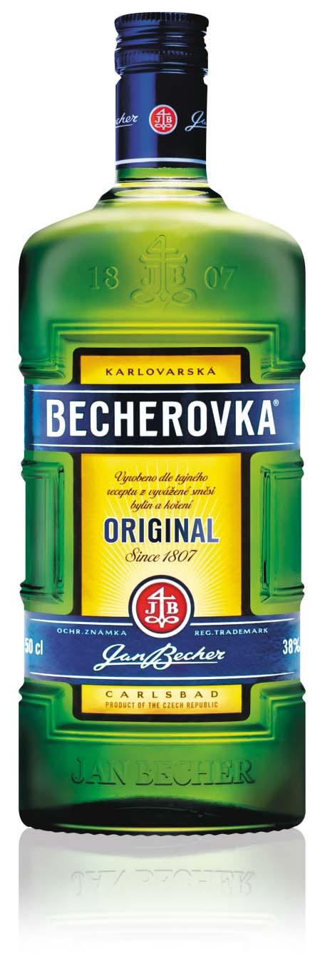 CONFECTIONERY & ALCOHOL Becherovka Original Enjoy the traditional natural liqueur