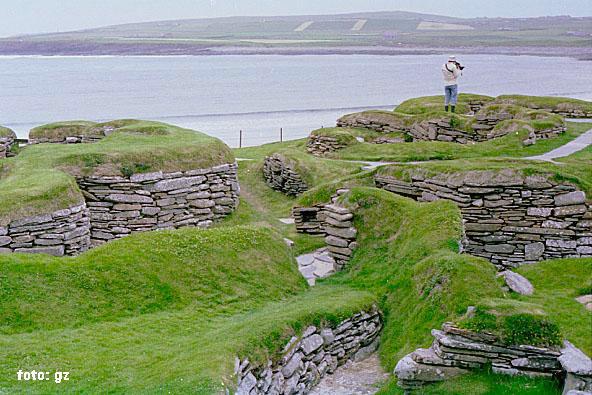 Skara Brae consists of a compact cluster of