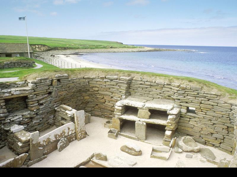 Stone House Skara Brae The walls are made entirely