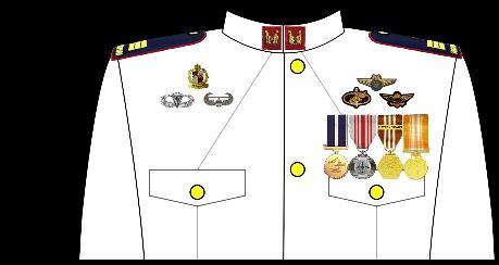 FOREIGN BADGES RADM/ME8 Standard Cap Badge Cap Badge Cap Badge for for for SLTC/ME6 COL/ME7 GEN/ME8 and below SHOULDER BOARDS Army Standard MAJ-SLTC/ COL/ GEN/