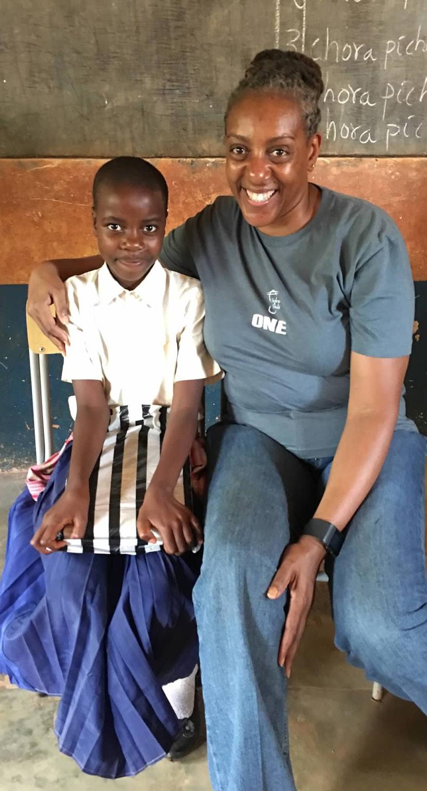 TRAVELING SOLE In 2008, Dr. Bernadette A. O Leary watched a Soles4Souls video about the perils children face when they don t have proper footwear. And that s when she began donating.