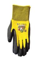 Cut 3 Rated Textured Sandy Grip Perfect on wet and greasy surfaces Hand moves with the glove, no hand slip Washable and