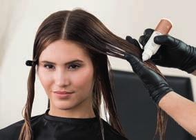 AMINO REFILLER SALON EXCLUSIVE INTENSE REPAIR SERVICE PREPARE: Shampoo the hair with Intense Repair Shampoo to prepare hair for the