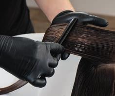 Divide the hair into 4 sections and apply Amino Refiller Treatment specifically on most damaged areas, lengths and ends.