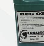to easily dissolve fresh or baked on bug