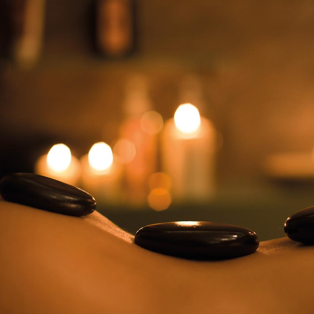 ROCKS OF THE MEDITERRANEAN Hot stones massage 75 Minutes 85 This popular Thermal Stone massage is a glorious treatment using warm basalt stones to massage the body from head-to-toe.