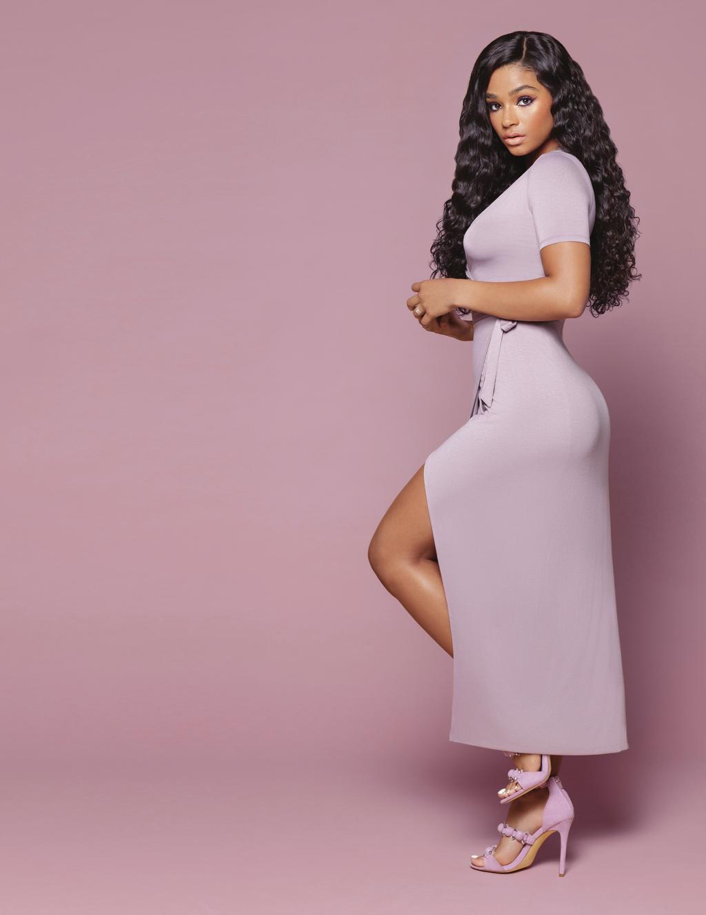 Enjoy the ease of a complete unit with Indique s PURE Curly Lace Front Wig. This summer pull out all the stops! Have your stylist customize and create the perfect look for you.