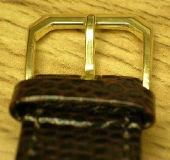 14k gold Omega buckle from the 1950s with no