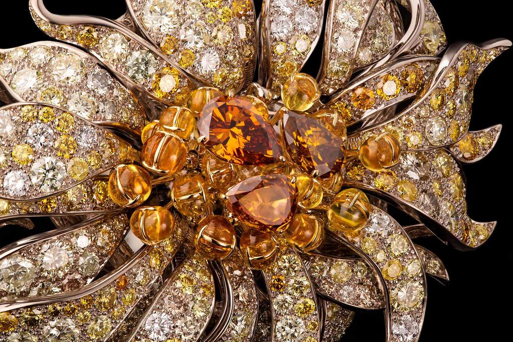 Detail of the GRAINE DE MOUTARDE Ring to